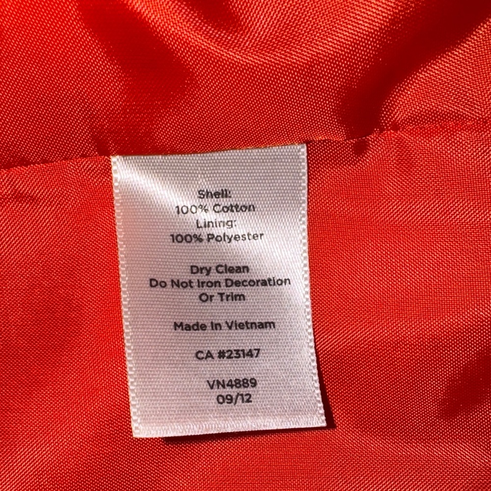 Orange Talbots Women's Pencil Skirt Size 10 - Picture 10 of 10